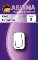 Ashima  Háčiky C440 Excalibur  (10ks)-Veľkosť 4