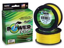 Power Pro Splietaná Šnúra Hi-Vis Yellow 135 m - Priemer 0,15 mm Nosnosť 9 kg