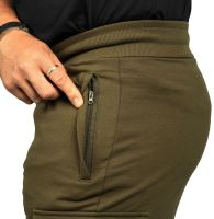 Avid Carp Tepláky Cargo Joggers Green (7)