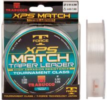 Trabucco Zužovaný Vlasec TF XPS Match Taper Leader 10x15 m Číry (1)