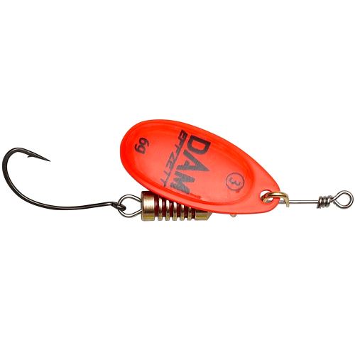 Dam Blyskáč Effzett Spinner With Single Hooks Sinking Red