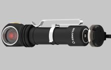 Armytek Čelovka Wizard C2 WR USB Biele A Červené Svetlo (3)