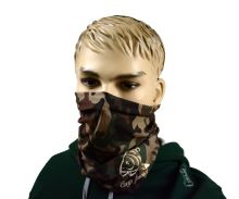 R-spekt Multifunkčná šatka Carp friend Camou (6)