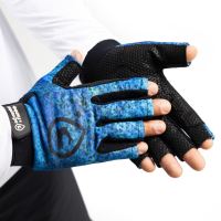 Adventer & Fishing Rukavice Pre Chytanie Na Mori Bluefin Trevally s Krátkymi Prstami (2)