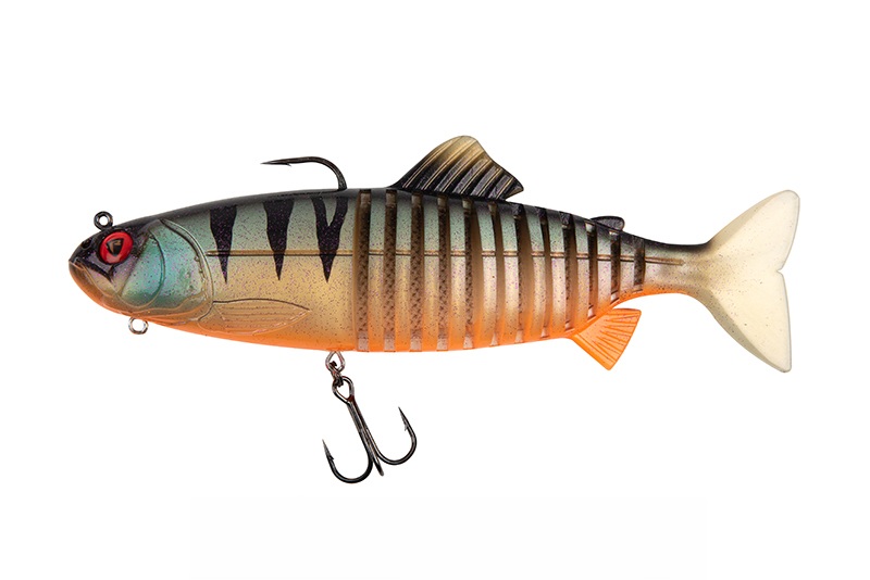E-shop Fox rage gumová nástraha jointed replicants orange belly uv - 32 cm