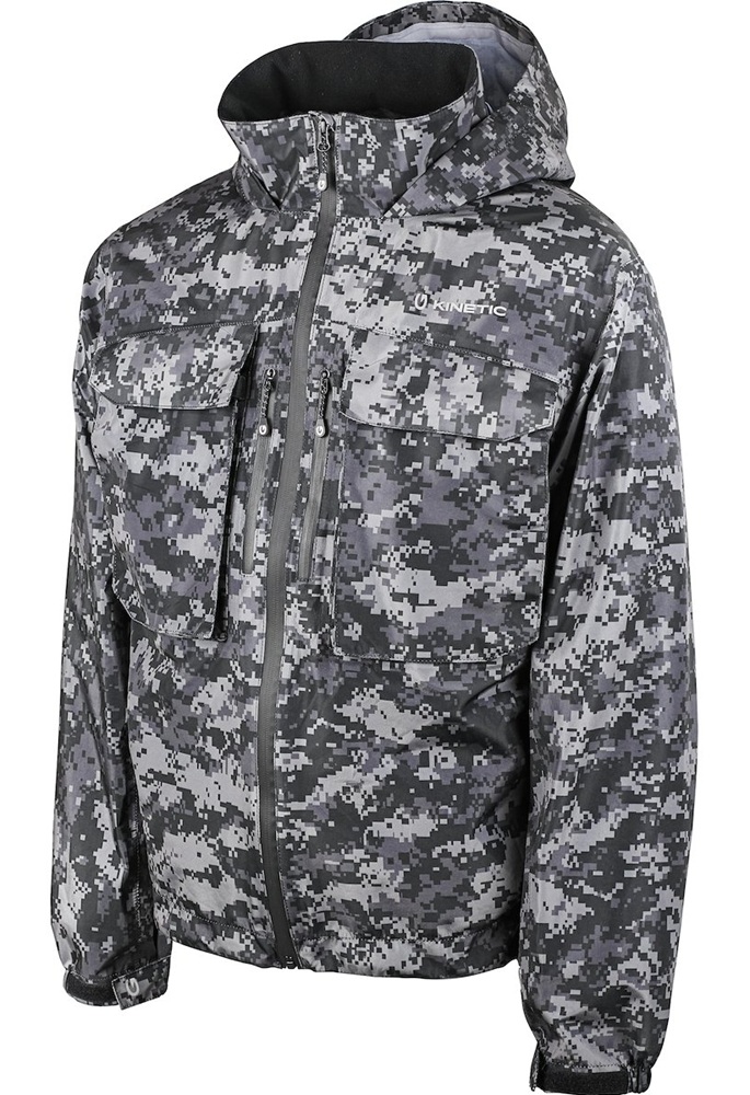 E-shop Kinetic bunda camorush jacket grey camo - s