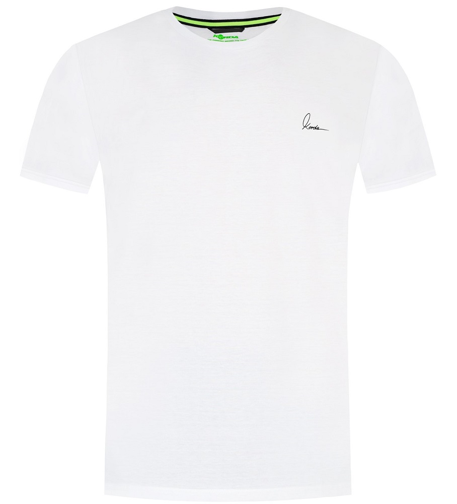 Korda tričko minimal tee white - l