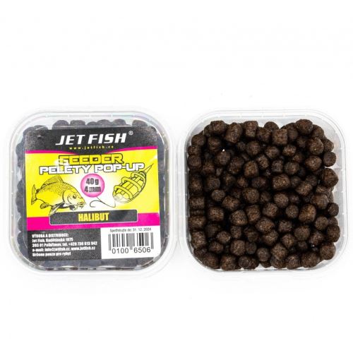 Jet Fish Mäkčené Pop-Up Pelety Halibut 40 g