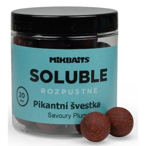 Mikbaits Rozpustné Boilie Soluble Pikantní švestka 250 ml