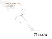 Delphin Vrtáčik s Krúžkom TheEND POP Screw 15 ks (1)