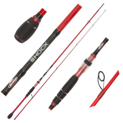 Berkley Prút Lighting Shock Red Spin L 2,1 m 2-15 g