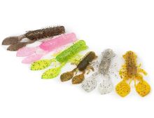 Fox Rage Gumová Nástraha Floating Creature Crayfish UV Golden Glitter (2)