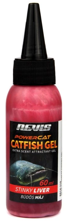 Stég posilovač na lov sumcov catfish gel 60 ml - stinky liver