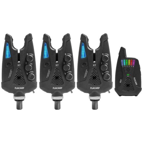 Flacarp Sada Signalizátorov X7 s Príposluchom RX7