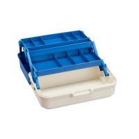 Plastica Panaro Rybársky Kufrík 143/2-poschodový Bielo-modrý (2)