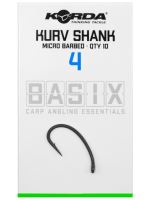 Korda Háčiky Basix Kurv Shank Micro Barbed - 4