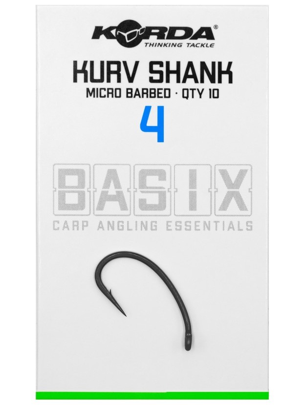 E-shop Korda háčiky basix kurv shank micro barbed - 4