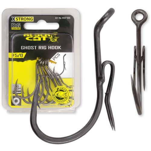 Black Cat Háčik Ghost Rig DG Coating 5 ks