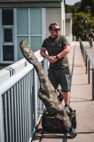 Giants Fishing Tričko Pánske Zelené Camo Logo (1)