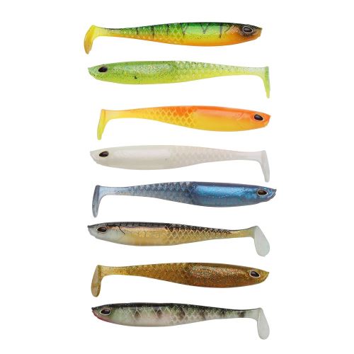 Berkley Sada Gumových Nástrah Powerbait Cullshad Slim Dark Water Mix