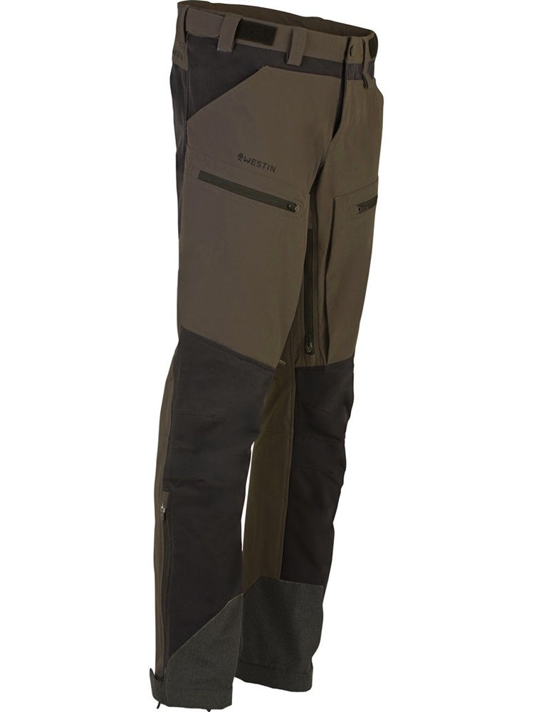 E-shop Westin nohavice reel flex trousers beluga lichen green - l