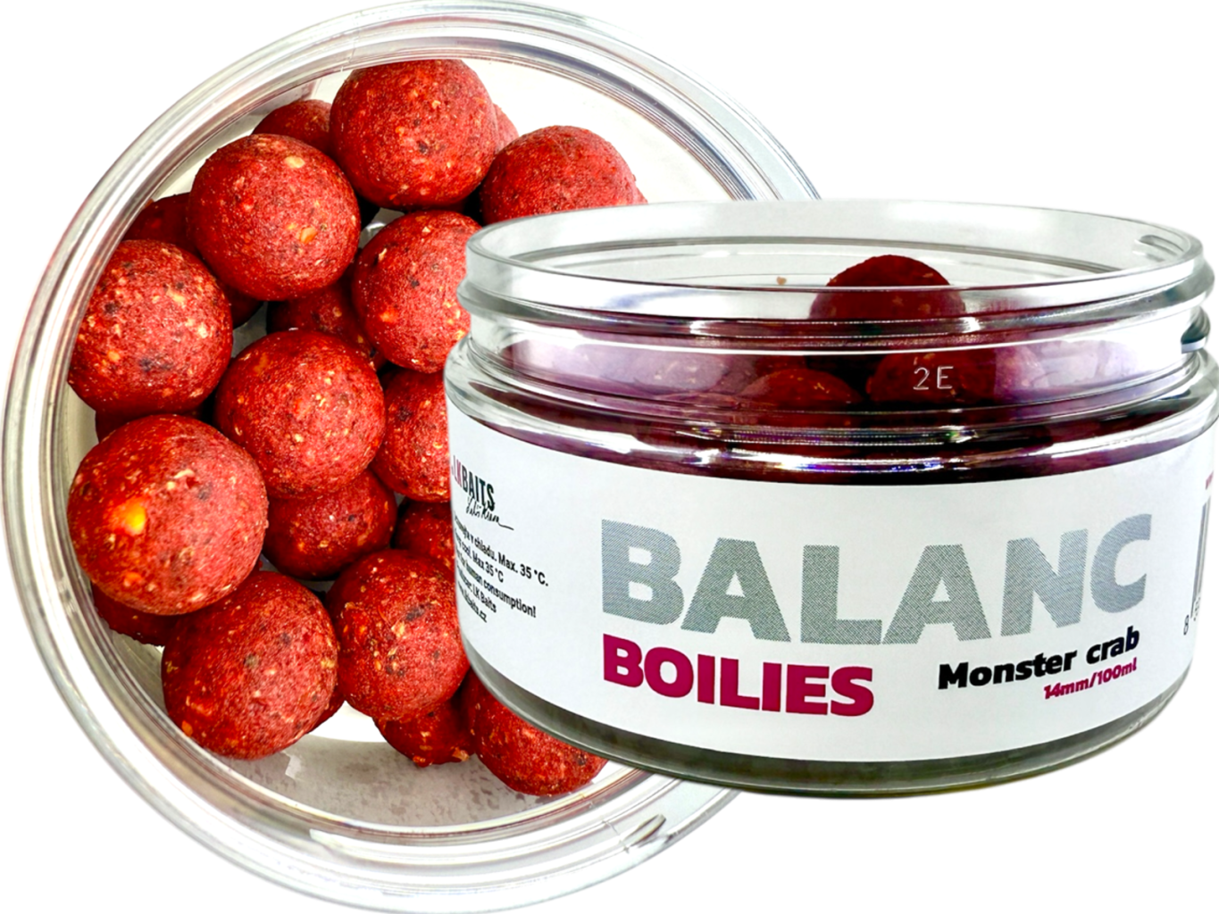 Lk baits balanc boilies monster crab - 14 mm 100 ml