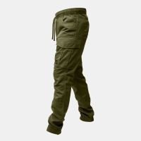 Kumu Ľahké Nohavice Utility Cargos Khaki (2)