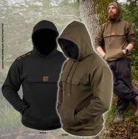 Vass Mikina Culture Hoody Khaki Black (6)