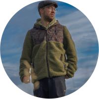 One More Cast Bunda PB Sherpa Fleece - L