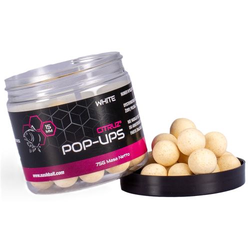 Nash Plávajúce Boilie Pop Ups Citruz White 75 g