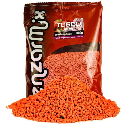 Benzar Mix Pelety Fluo Turbo Pellet 800 g 1,6 mm