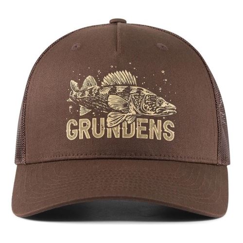 Grundéns Šiltovka King Of The Lakes Trucker Brown