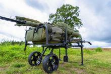 Korum Príslušenstvo na Vytvorenie Vozíka z Kresla S23 Twin Wheel Deluxe Barrow Kit (6)