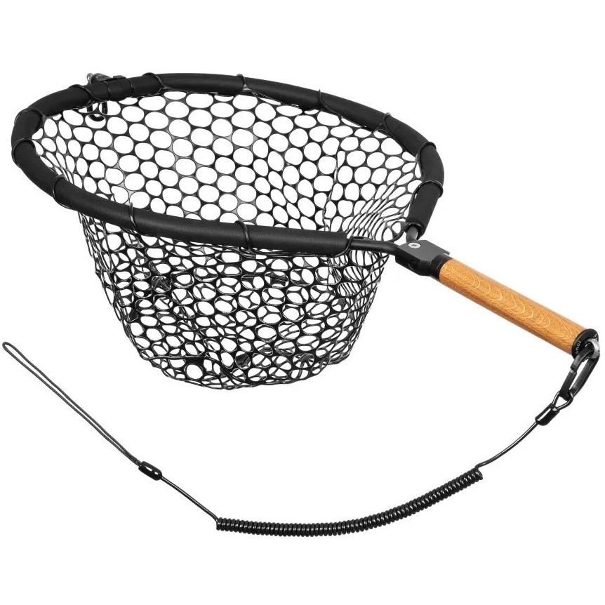 E-shop Fencl muškársky podberák king xxl natur so silikónovou sieťou plávajúce 68x54 cm