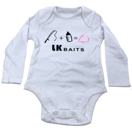 LK Baits Body Dlhý Rukáv Triatlon Ružový Nápis