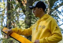 Sportex Rybárska Mikina s Kapucňou Žltá (2)