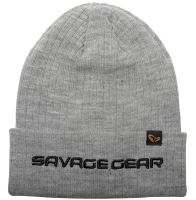 Savage Gear Čiapka Fold Up Beanie One Size Light Grey Melange