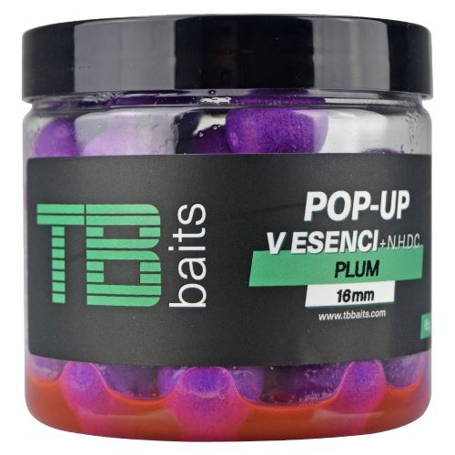 TB Baits Plávajúce Boilie Pop-Up Plum + NHDC 65 g