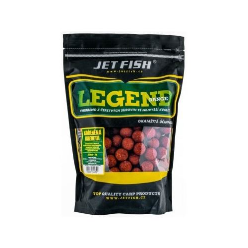 Jet Fish Boilie Legend Range Korenená Kreveta