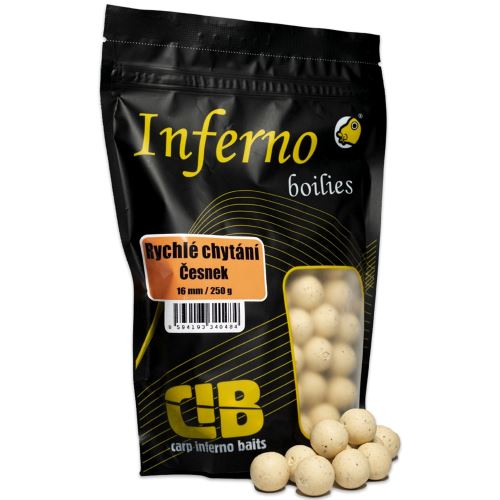 Carp Inferno Boilies Pre Rýchle Chytanie 250 g 16 mm Cesnak