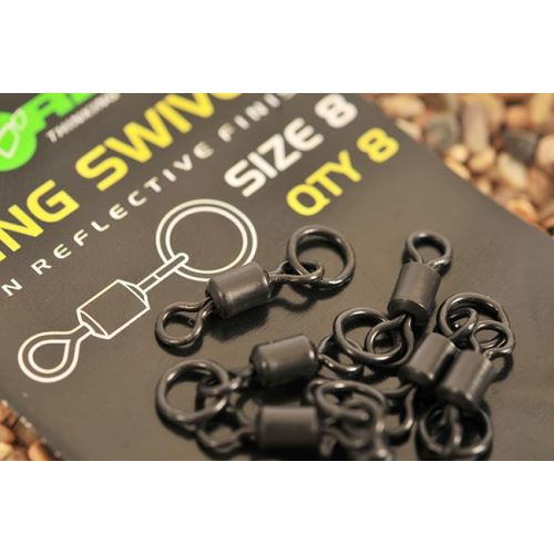 Korda Obratlíky Ring Swivels 8 ks