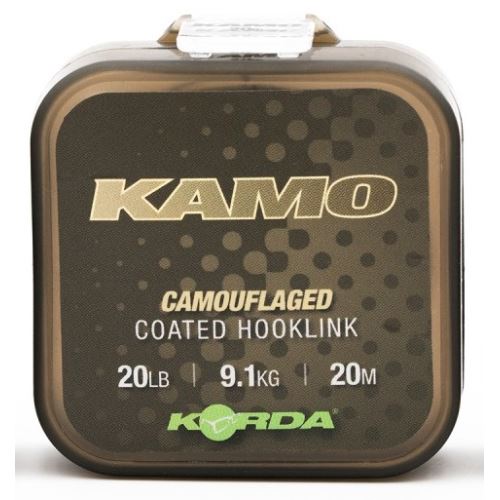 Korda Náväzcová Šnúrka Kamo coated Hooklink 20 m