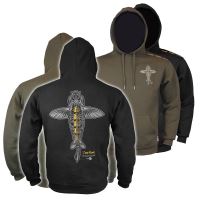 Vass Mikina Carp Rising Hoodie Black (5)