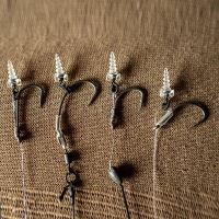 Giants Fishing Kolíček S Obratlíkom A Krúžkom Screw With Ring Swivel Medium 10 ks (1)