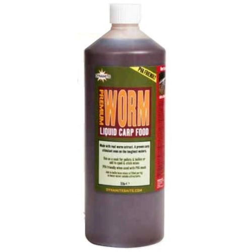 Dynamite Baits Liquid Carp Food Worm 1 l