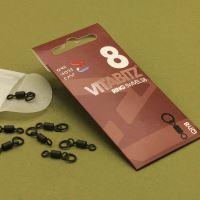 One More Cast Obratlík s Krúžkom Vitabitz Ring Swivels 8 ks Veľkosť 8 (1)