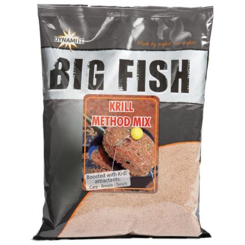 Dynamite Baits Krmítková Zmes Method Mix Big Fish Krill 1,8 kg