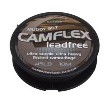 Gardner Bezolovnatá Šnúrka Camflex Leadfree 10 m - Muddy Silt - 45 lb