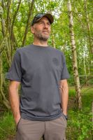Avid Carp Tričko Bearing T-Shirt Grey (7)