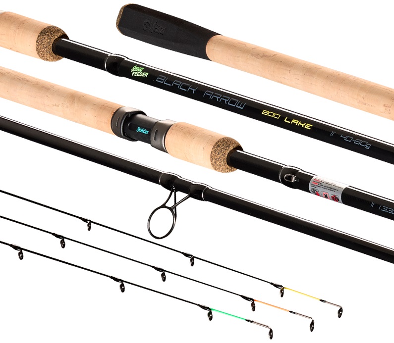 Sensas prút black arrow feeder 800 lake 3,3 m 40-80 g 2+3 diely